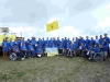 Groepsfoto op de top