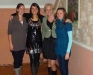 Danielle, Ellen, Hanneke en de Oekrainse Eva