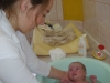 Rianne met baby Veronica