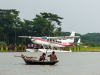 MAF float plane lands at Bhola, Bangladesh