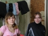 Zussen Olga en Irene, beide tienermoeder