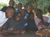 Kids in het weeshuis te Tanzania