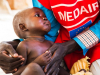 14 November 2016. Aweil: A child with malaria, Amuk Amuk (1.5 years), is assisted by a Medair staff member at the malaria treatment centre  run by Medair in Aweil, South Sudan
Alarming levels of malnutrition and an upsurge in malaria numbers put thousands of lives at risks in Northern Bahr el Ghazal, South Sudan. A full-scale emergency response has been launched by the humanitarian community. Medair, an international emergency relief and recovery organisation, is part of this response and is providing emergency nutrition and health services, safe water, and sanitation and hygiene support
	The emergency levels of malnutrition are compounded by a malaria upsurge in the past weeks and the limited access to water and sanitation facilities. The limited availability of essential drugs and the small number of staff in health facilities have made it very difficult for people to receive adequate treatment in time unless they have enough money to pay. .Medairs emergency response team is providing critical services to the most vulnerable in the area. The team has set up three emergency nutrition clinics to treat children under five with acute malnutrition.
Photo by Albert Gonzalez Farran - MEDAIR